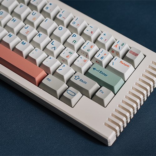 SPM Soulcat 고함량 PBT 염료승화 영문 키캡 151키 9009 그리스_이미지