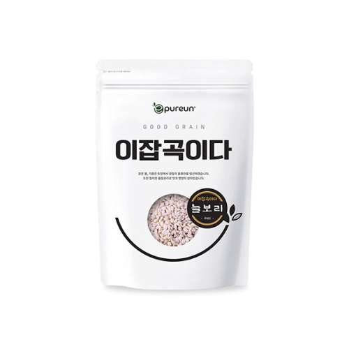  이잡곡이다 25년 국산 햇 늘보리 1kg