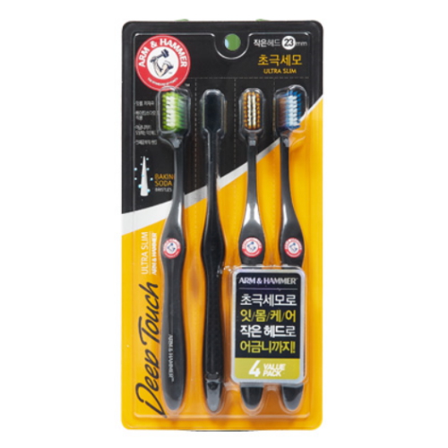 암앤해머 딥터치 칫솔 (40개)_이미지