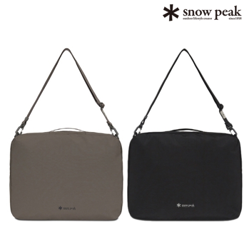 스노우피크 공용 듀얼테크 스퀘어 크로스백 L 가방 S24FUFCB39_이미지
