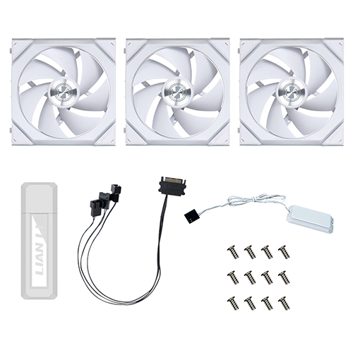리안리 UNI FAN SL Wireless 120 (3팩, 화이트)_이미지