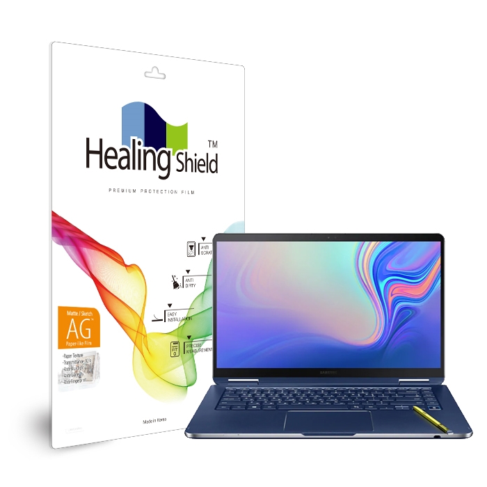 삼성전자 노트북 Pen S NT950SBE 종이질감 지문방지 블루라이트차단 액정보호필름