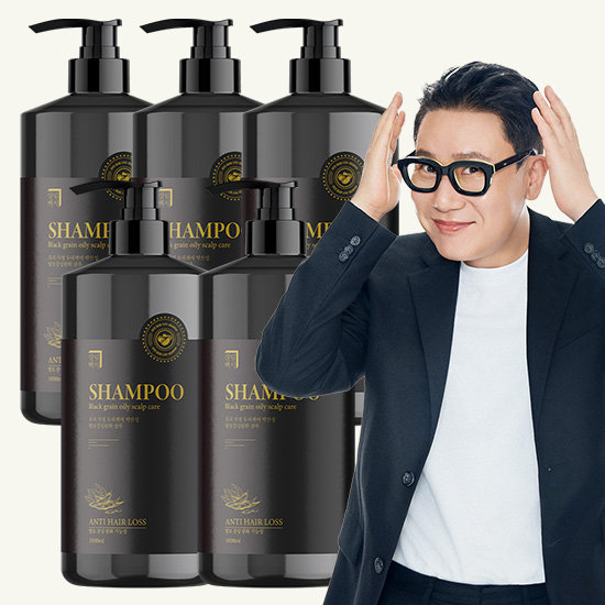 살림백서 흑곡 샴푸 1000ml (5개)_이미지