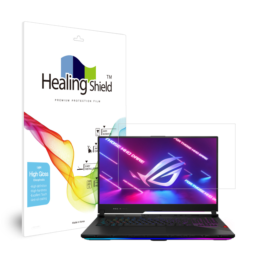 폰트리 힐링쉴드 ASUS ROG SCAR 17 G733QR 올레포빅 Light 액정보호필름