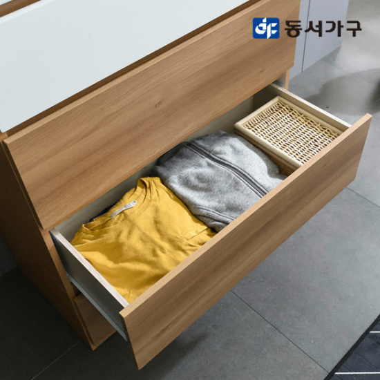 장인가구 첼로 5단 서랍장 800_이미지