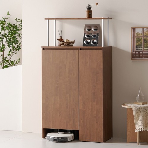 공간철학 다린 로봇청소기 선반 수납장 800