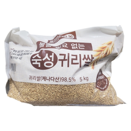  농업회사법인(유)광복 불릴 필요 없는 숙성귀리쌀 5kg [1개]