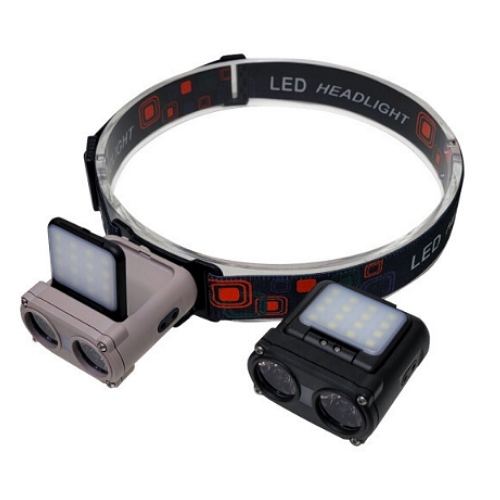 스나이퍼코리아 블랙울프 BW-D6 캡라이트 모션감지 헤드랜턴