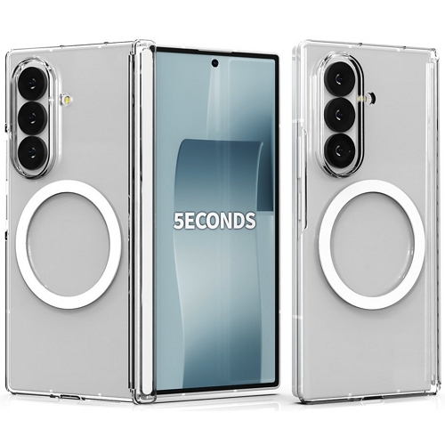 하이온(HIGHON) 5세컨즈 갤럭시Z 폴드7 클리어 슬림 맥세이프 케이스_이미지