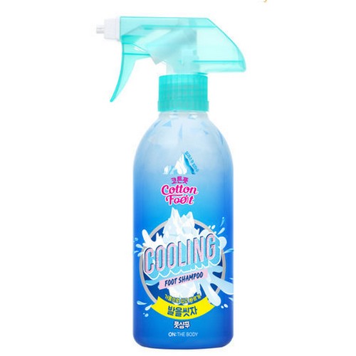 온더바디 발을씻자 풋샴푸 쿨링 385ml (9개)_이미지
