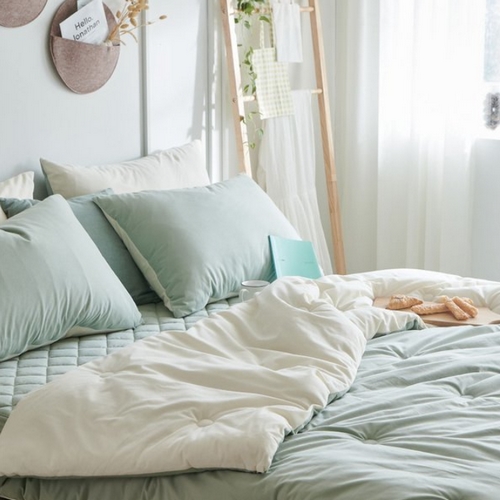 잠그리다 마카롱 알러지케어 극세사 차렵이불