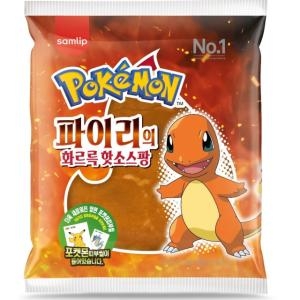 삼립 포켓몬빵 파이리의 화르륵 핫소스팡 90g 10개_이미지