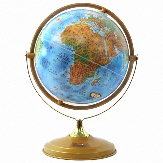 맵소프트 뉴월드 지형 파인 지구본 (30-TF)_이미지