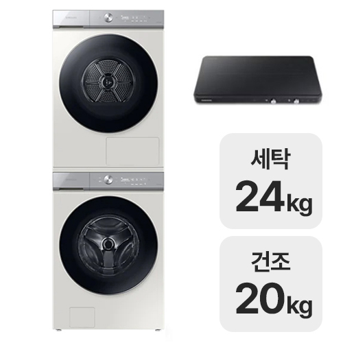 삼성전자 비스포크 AI WF24B9600KE + DV20B9760CE + NZ62T7703PK