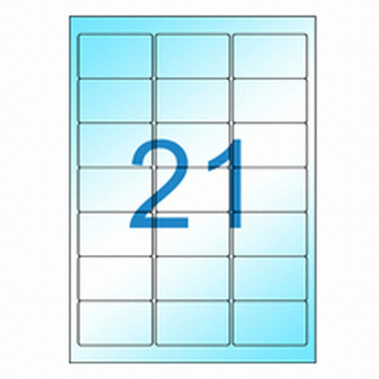 올바른라벨 투명방수 라벨 AL021CP (100매)_이미지