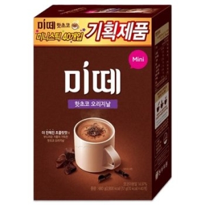 동서식품 미떼 핫초코 오리지날 미니 40개입 (1개)_이미지