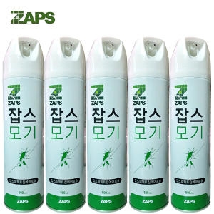 잡스 모기 퍼팩트 킬 에어로솔 500ml (5개)_이미지