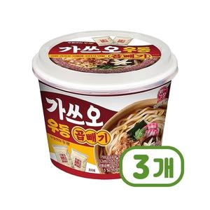 한일식품 본고장 가쓰오우동 곱빼기 329.6g (3개)