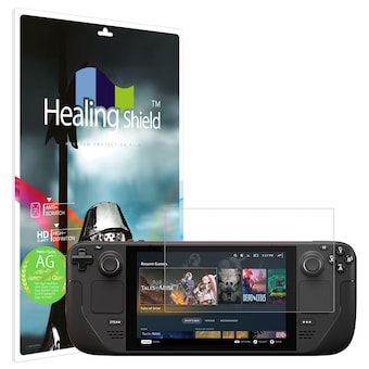 폰트리 힐링쉴드 <b>스팀</b><b>덱</b> <b>OLED</b> 저반사 강화유리 액정보호필름