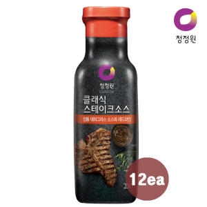 청정원 클래식 스테이크 소스 250g (12개)_이미지