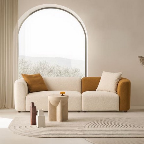 엘보아 패브릭 소파 3.5인용