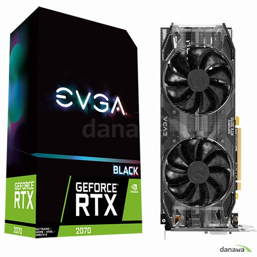 <b>EVGA</b> 지포스 RTX <b>2070</b> Black GAMING D6 8GB