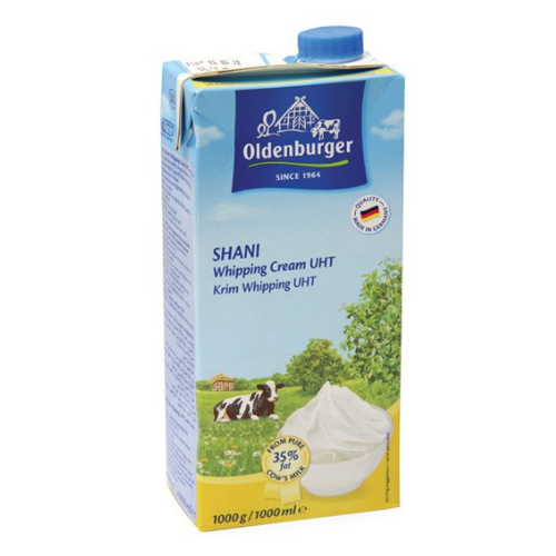 [불명] 올덴버거 동물성 휘핑크림 1L (1개)_이미지
