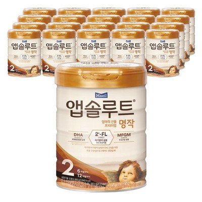 매일유업 앱솔루트 명작 2FL 2단계 800g (21개)_이미지