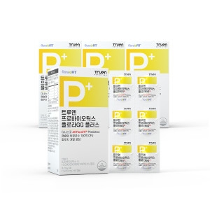 트루엔 프로바이오틱스 플로라GG 플러스 350mg 60캡슐