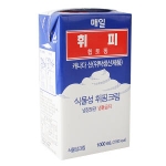 매일유업 휘핑크림 22% 식물성지방 1L