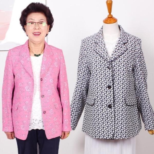 꽃나염자켓4종 할머니옷 어버이날선물 봄자켓 8271342A