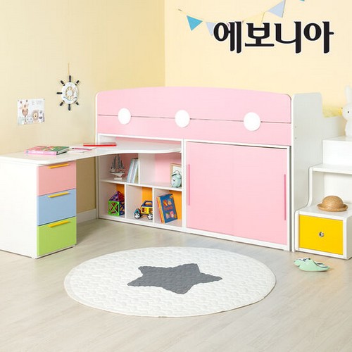 에보니아 플레이 EB2208 벙커침대 SS (캐시미론)_이미지