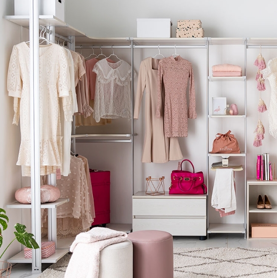 큐브 라떼 드레스룸 시스템장_이미지