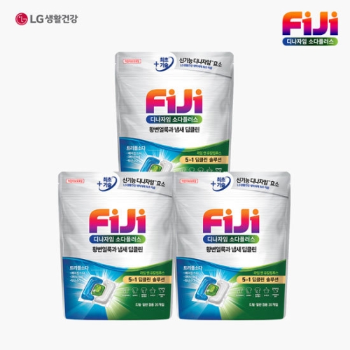 피지(FIJI) 디나자임 소다플러스 캡슐세제 20개입 (3개)_이미지