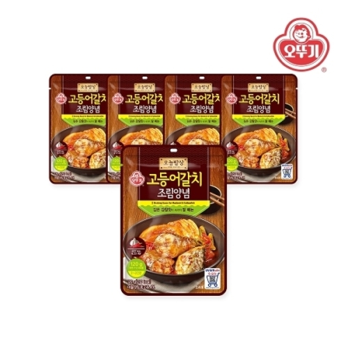 오뚜기 고등어갈치 조림양념 120g