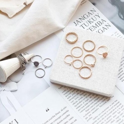 기타 8개 1세트 베리어스 데일리 세트 반지 5347917A_이미지