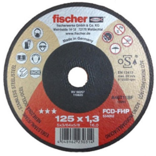 FISCHER 5인치 스텐용 절단석 534002 (1장)_이미지
