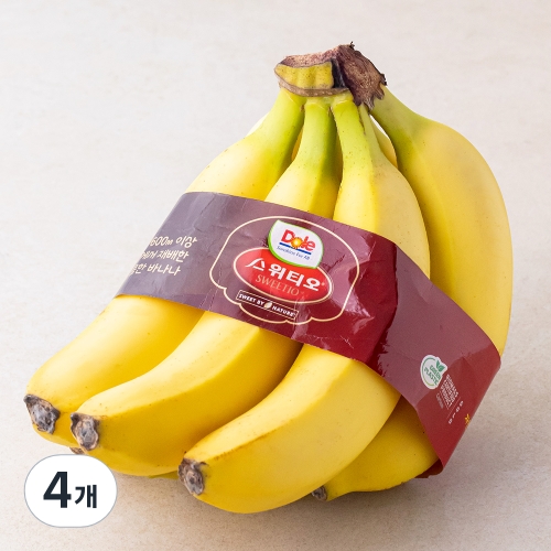 돌(Dole) Dole 스위티오 바나나 1kg (4개)_이미지