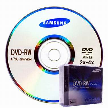�Ｚ���� DVD-RW 4.7GB 4x ��� 5�� SDR4-5JA