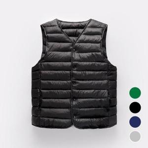 셀러허브 이너 남성 패딩조끼 겨울 산행 경량 누빔 쪼끼 S23551377