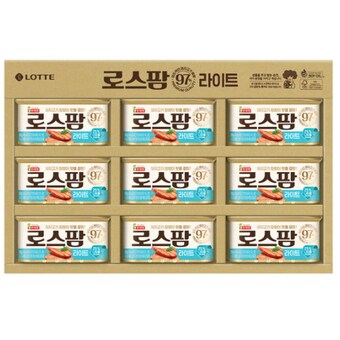 롯데웰푸드 롯데햄 <b>로스팜</b> 97 라이트 1호 ECO