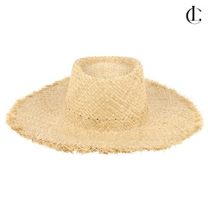 엘케이트 ACC 여성 라피아햇 챙모자 비치햇 여름 밀짚모자 바캉스모자 LDJH14