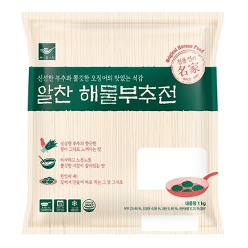 사옹원 알찬 해물부추전 1kg (10개)_이미지
