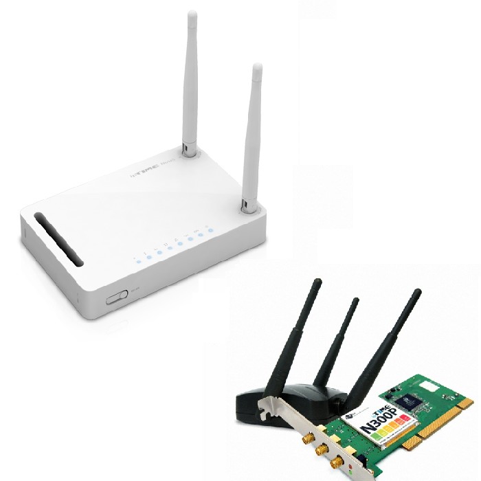 EFM ipTIME N604S 공유기 패키지 (+ N300P)_이미지