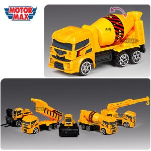 모터맥스 3in 공사차량 5P세트A 76073A 마나스