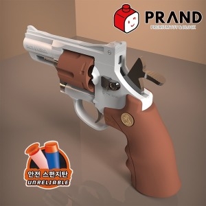 프랜디 ZP-5 파이썬 357 리볼버 권총 소프트건 스펀지 배그 강철부대_이미지