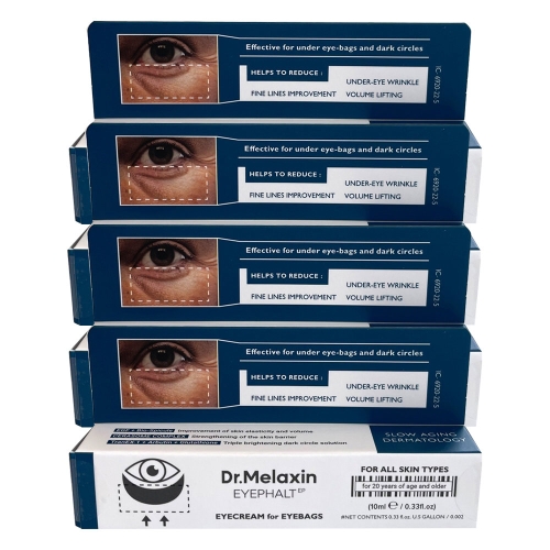 닥터멜락신 아이팔트 아이백 크림 10ml (4개)