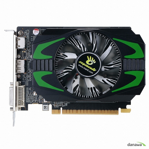 MANLI 지포스 GTX750 Black Knight DP D5 1GB_이미지