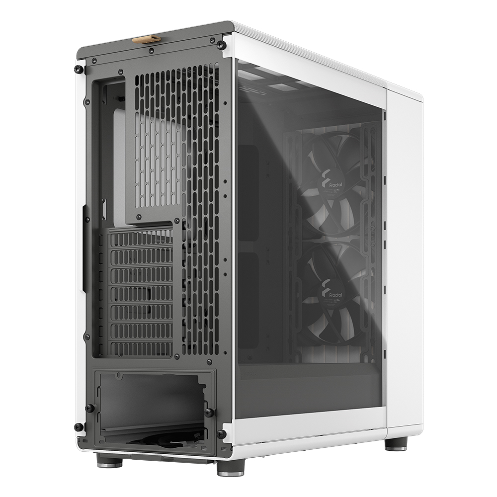 Fractal Design North TG Clear Tint (초크 화이트)_이미지