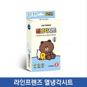 영케미칼 라인프렌즈 열냉각시트 (6매)_이미지
